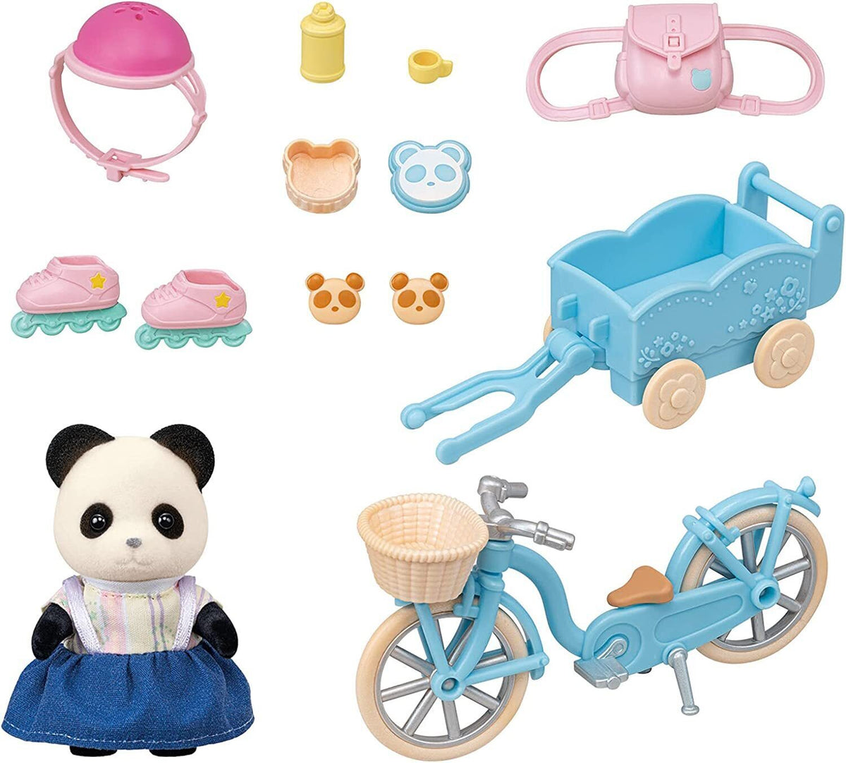 SF5652 Panda Girl Cycle &amp; Skate Set
