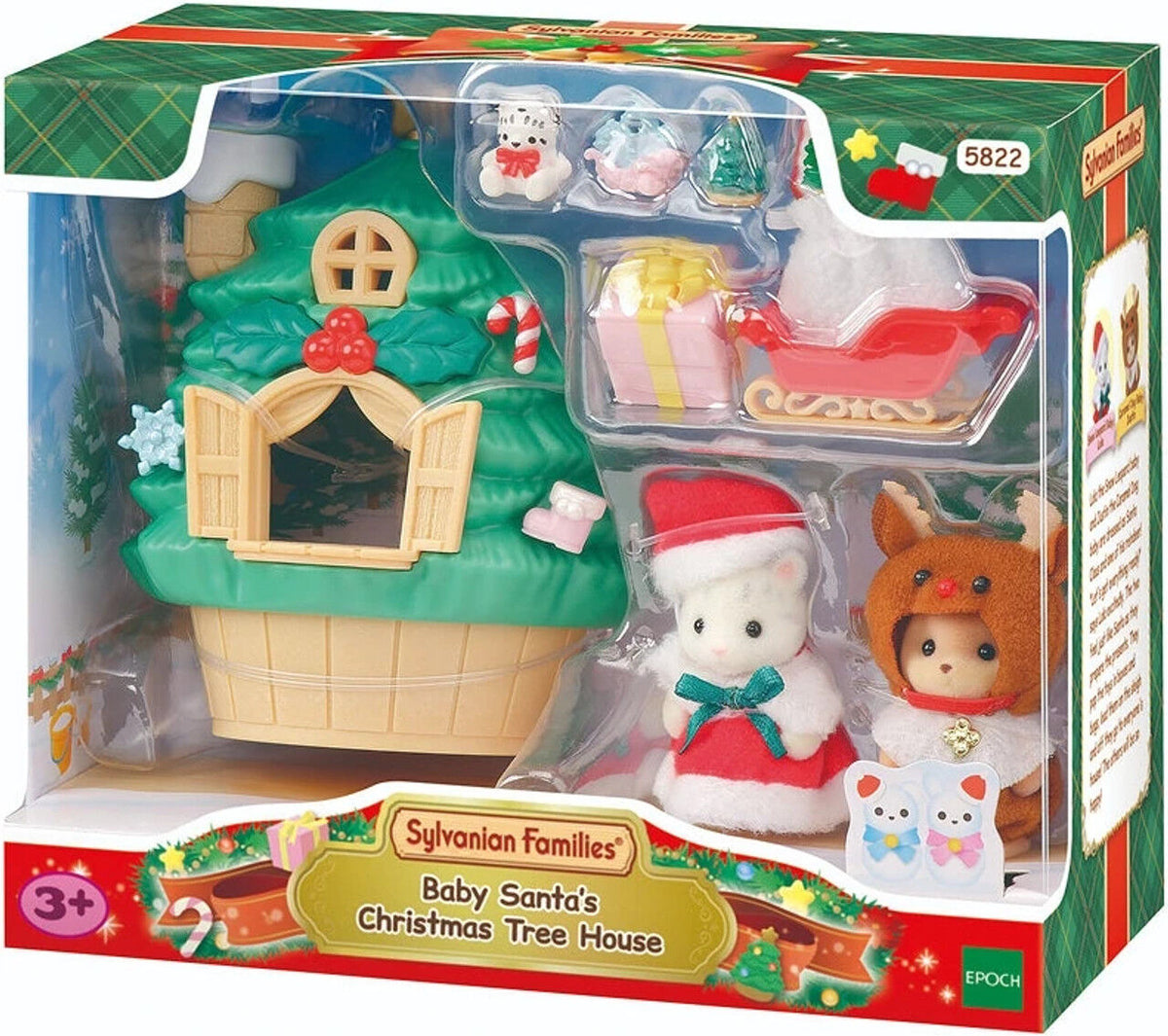 SF5822 Baby Santa's Christmas Tree House