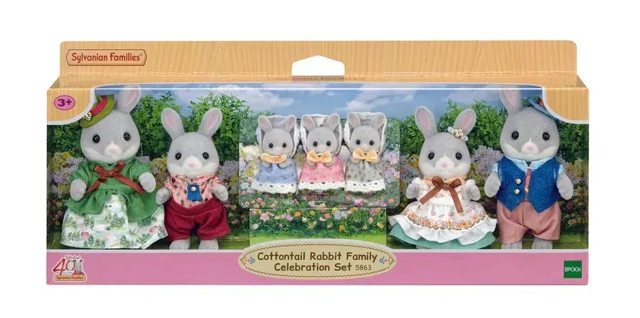 SF5863 Cottontail Rabbit Family Celebration Set