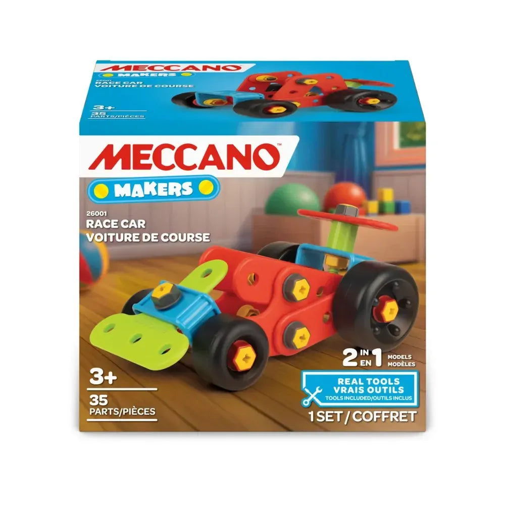 Meccano Makers 2 in 1 Race Car