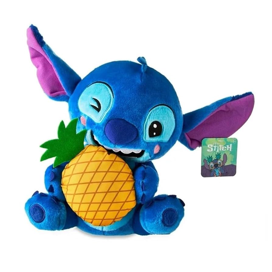 Disney Stitch Feed Me Large Pineapple Plush