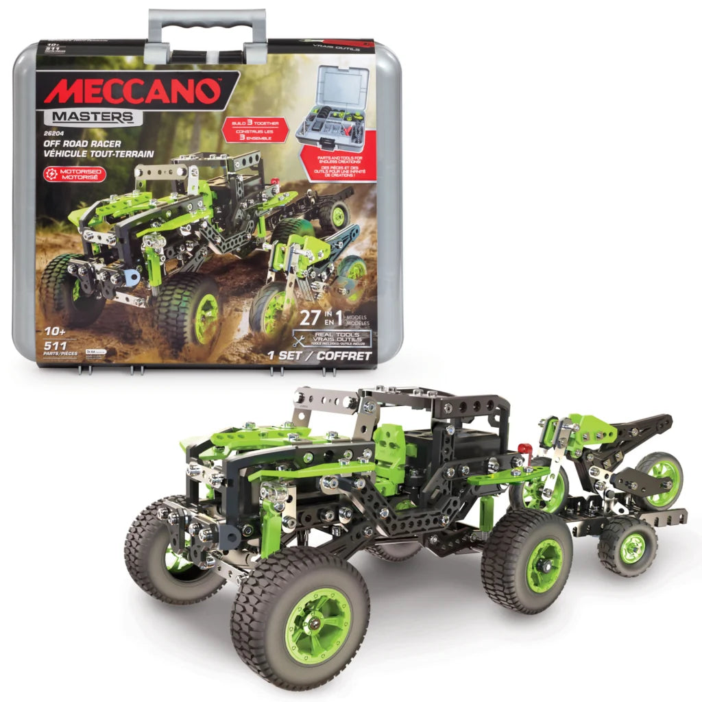 Meccano Masters 26204 Off Road Racer 27 in 1
