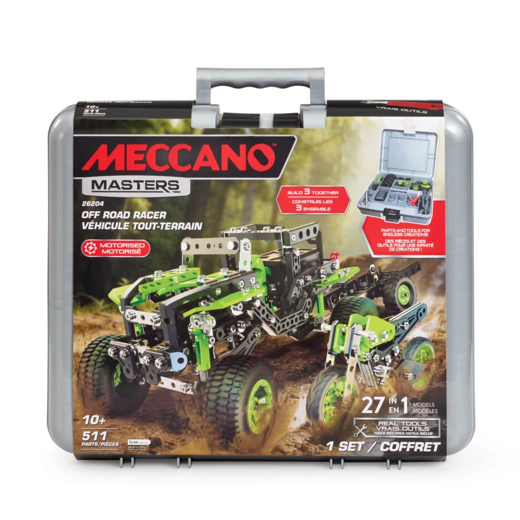 Meccano Masters 26204 Off Road Racer 27 in 1