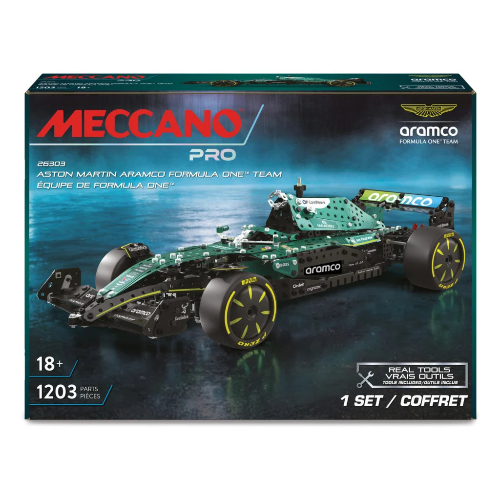 Meccano PRO 26303 Aston Martin Aramco Formula 1 Team