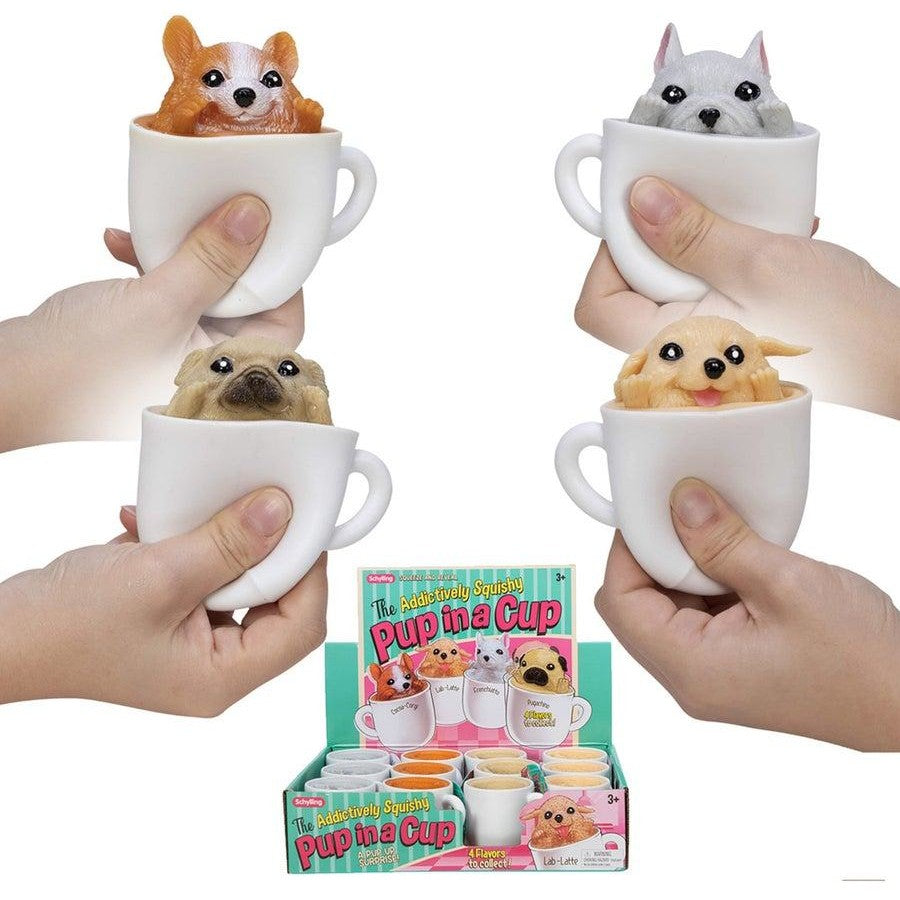 Schylling Pup In A Cup Assorted