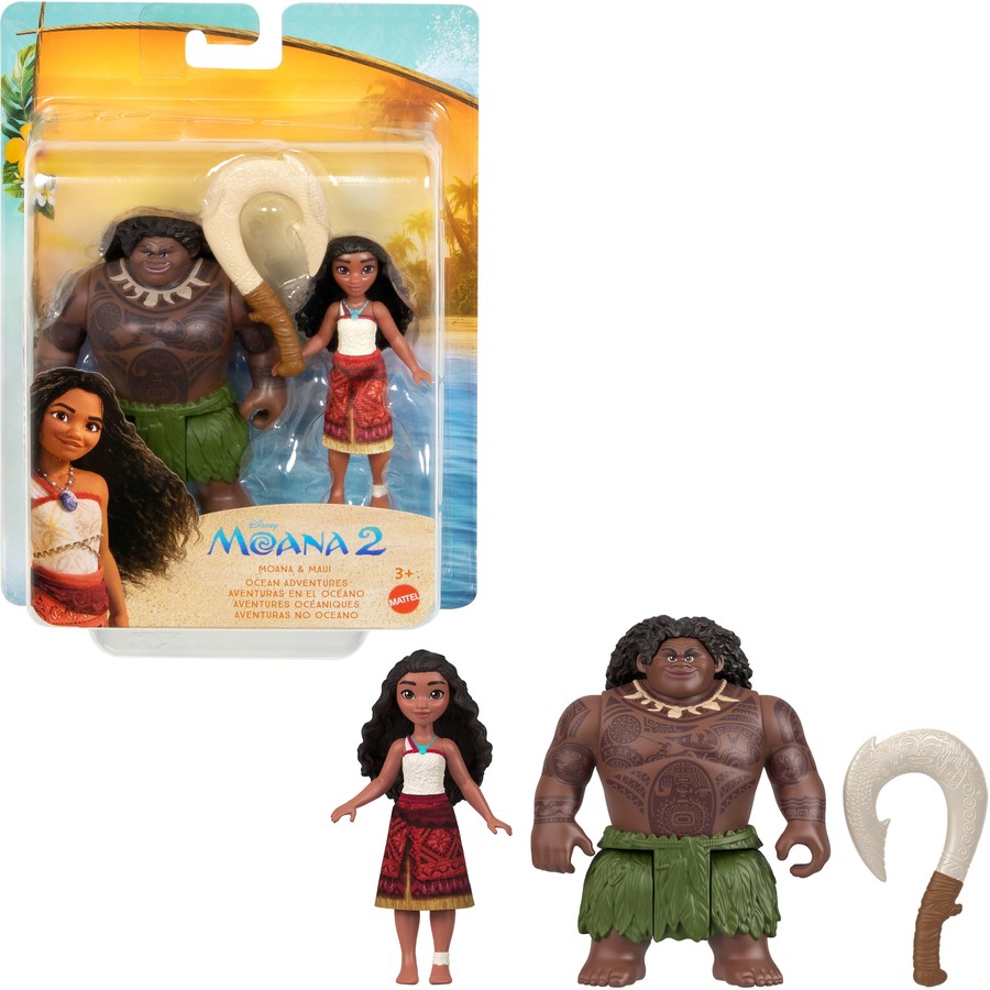 Disney Moana 2 Moana &amp; Maui Demigod Hero Set