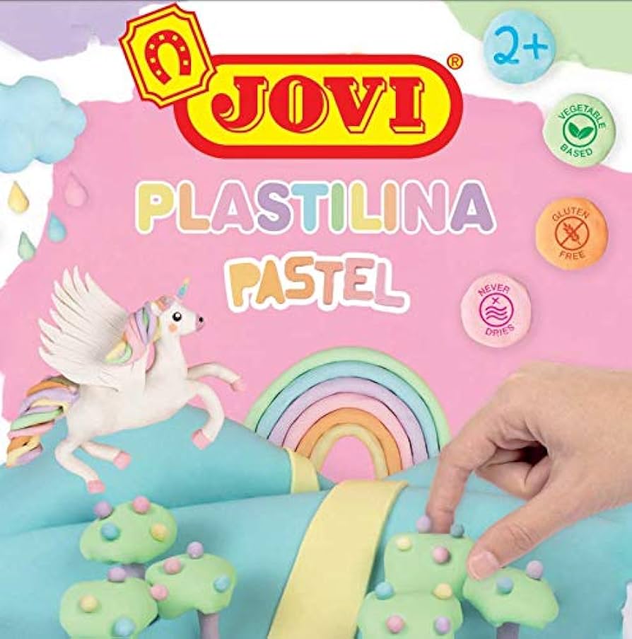 Jovi Plastilina Pastel 6 x 15g packs