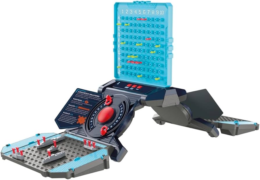 Battleship Electronic Reloaded Game Req 3 AA Batteries