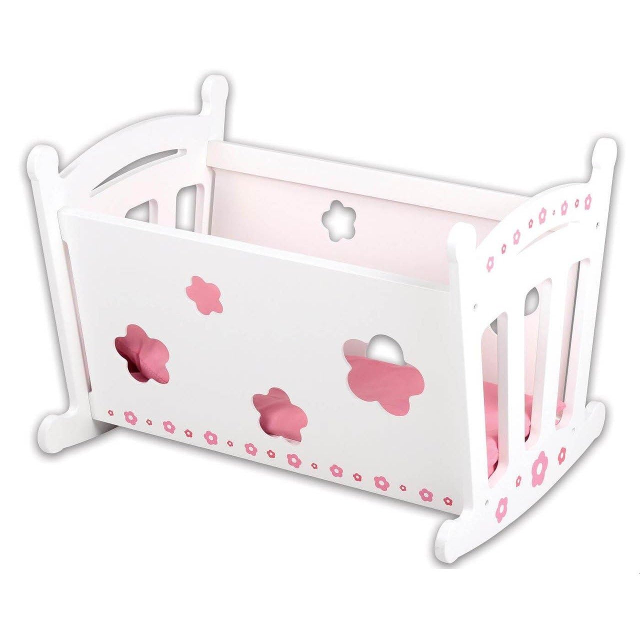 Bubbadoo Wooden Dolls Cradle
