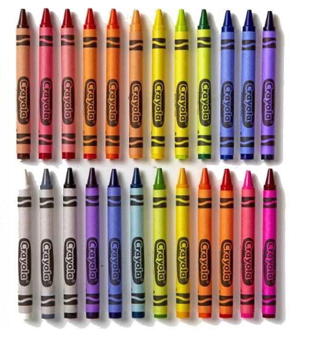 Crayola 24 Crayon Tuck Box