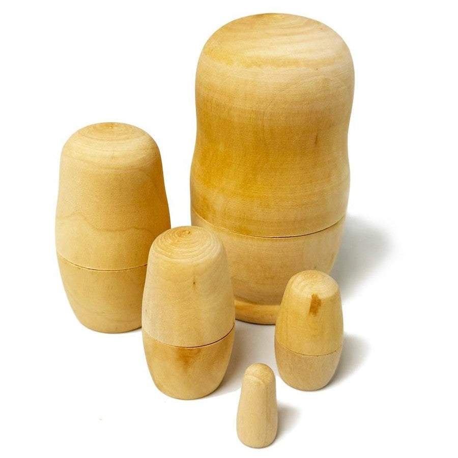 Craft For Kids Paint Your Own Wooden Nesting Doll