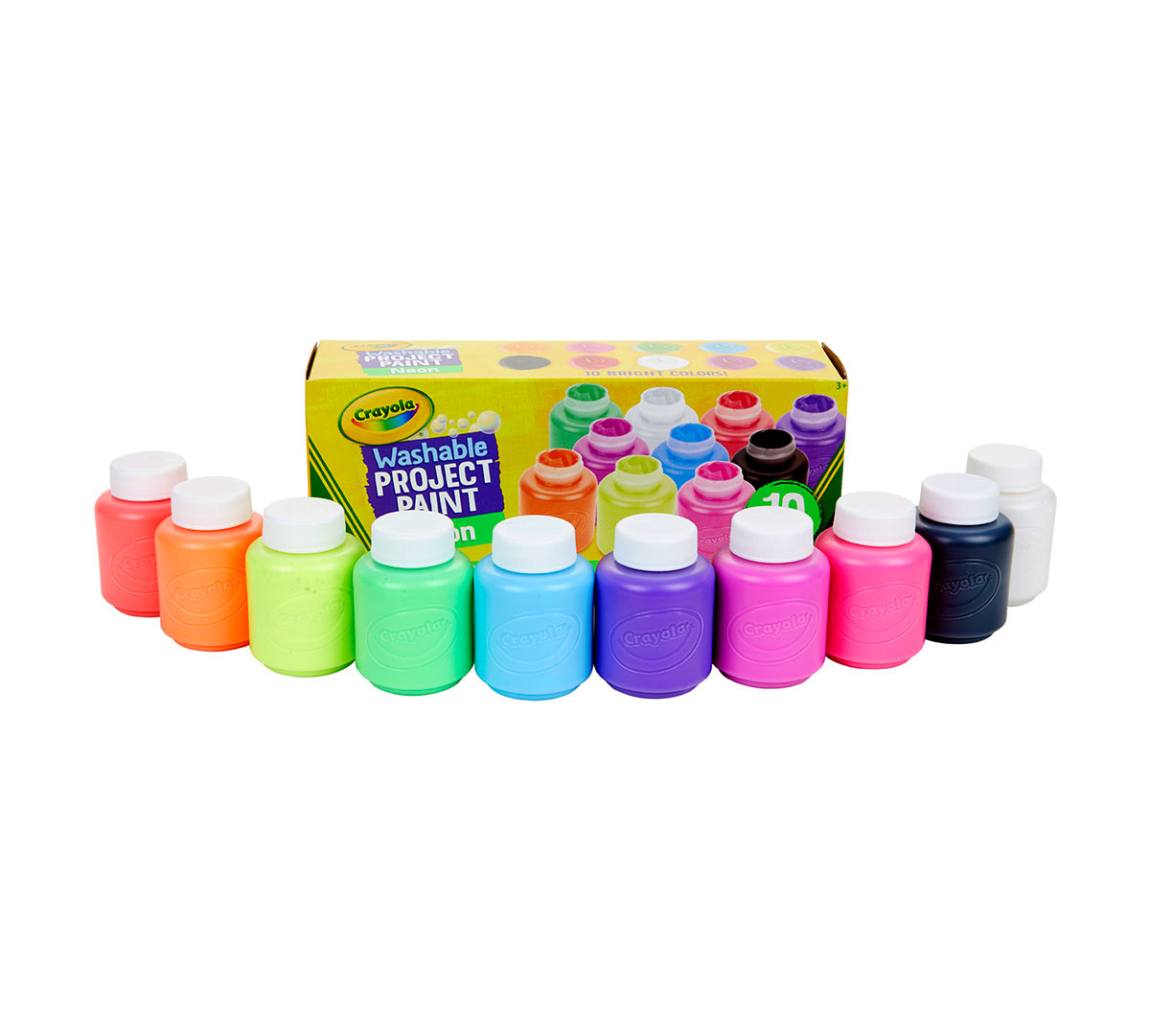 Crayola 10 Pack Washable Neon Paint