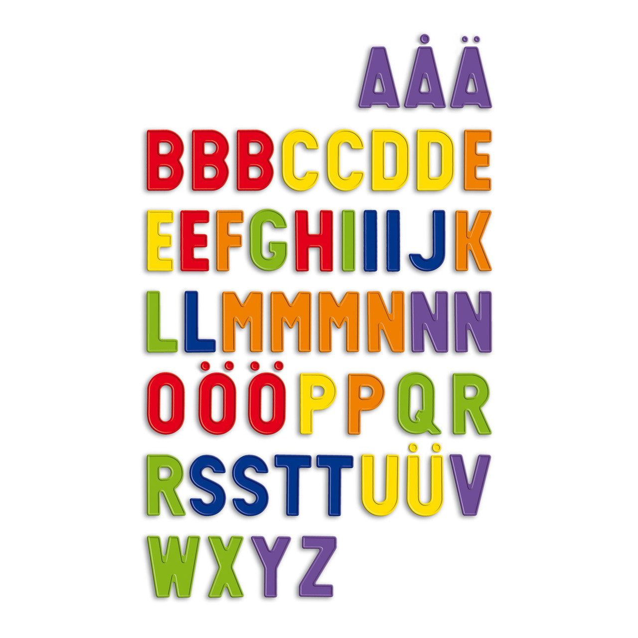 Quercetti Magnetic Letters Upper Case