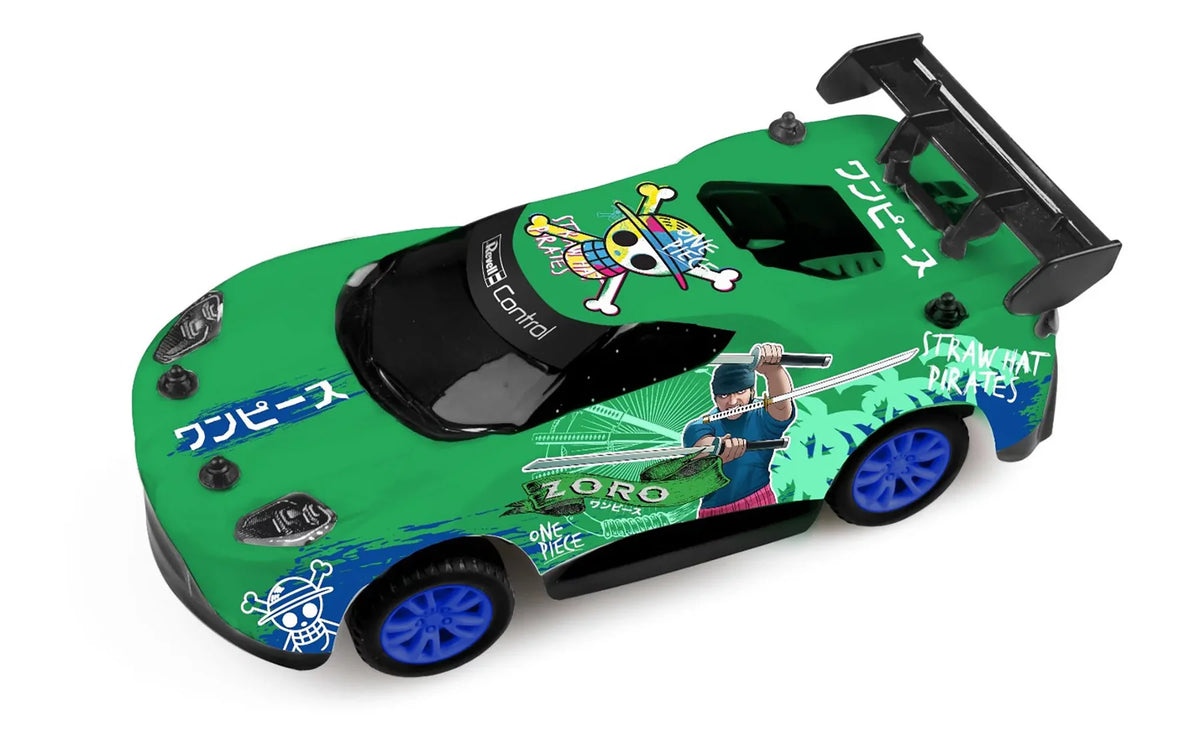 Revell One Piece Zoro R/C Rally Car Req 4 x AA Batteries