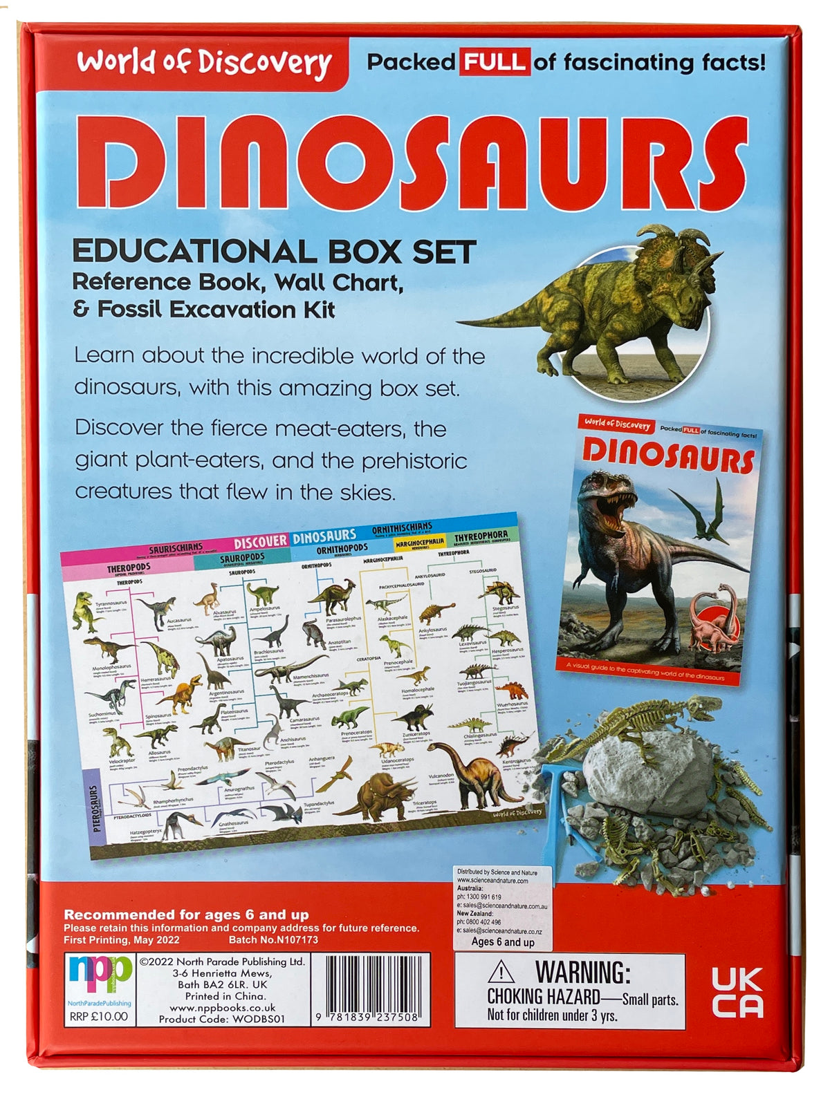 World Of Discovery Dinosaurs Box Set