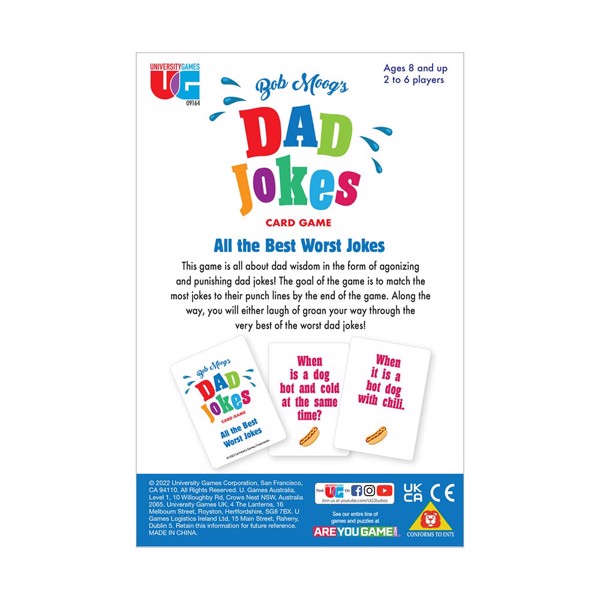 Bob Moogs Dad Jokes Card Game