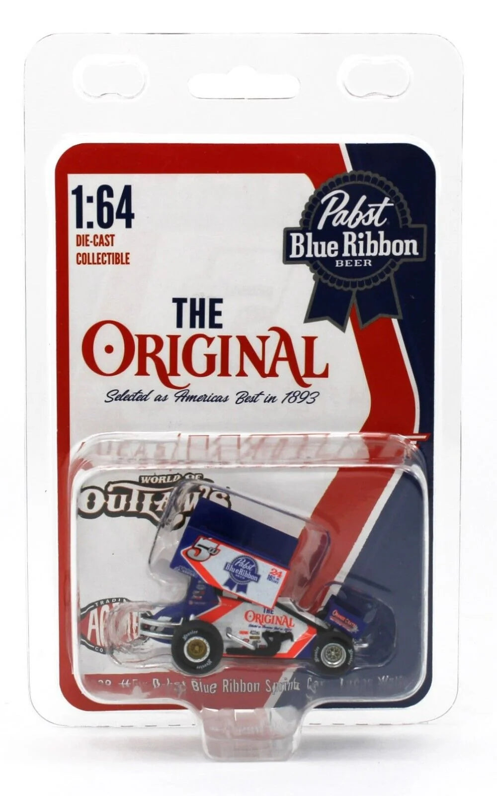 1/64 Sprint Car Lucas Wolfe #5w 2022