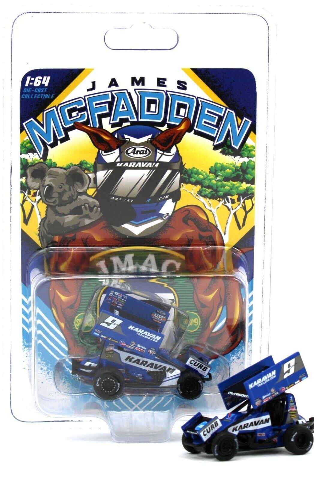 1/64 Sprint Car #9 James McFadden