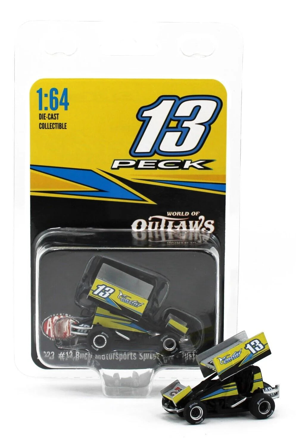 1/64 Sprint Car Justin Peck #13 2022