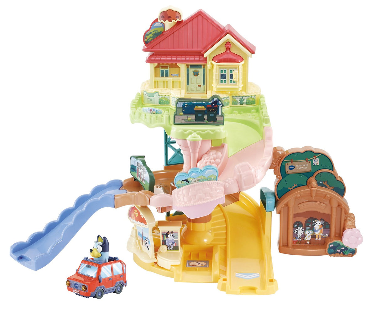Vtech Toot Toot Drivers Bluey Road Trip Playset