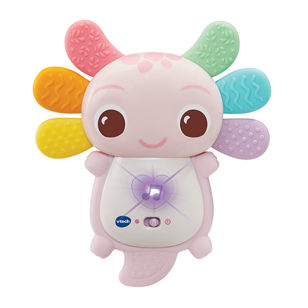 Vtech Rainbow Colours Axolotl Teether Pink