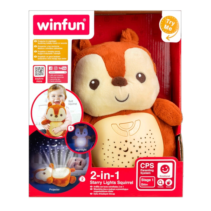 Winfun Starry Lights 2in1 Squirrel