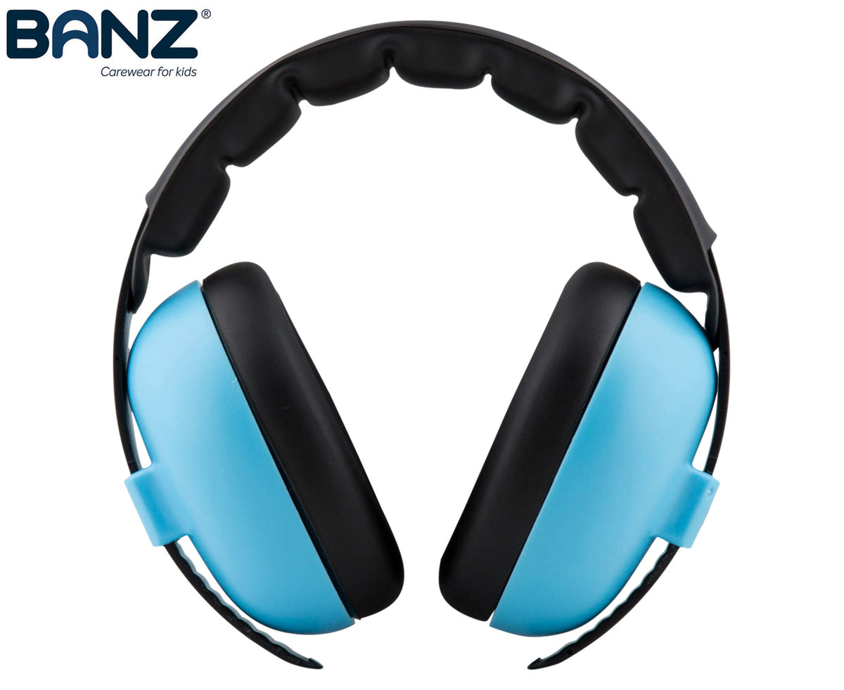 Baby Banz Mini Earmuffs Sky Blue Age 3Months+