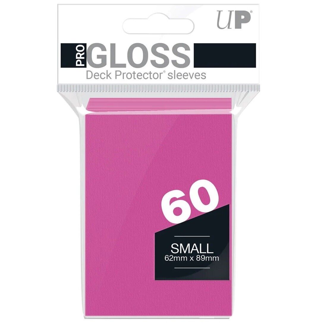 Ultra Pro 60 Small Sleeve Protectors Pink