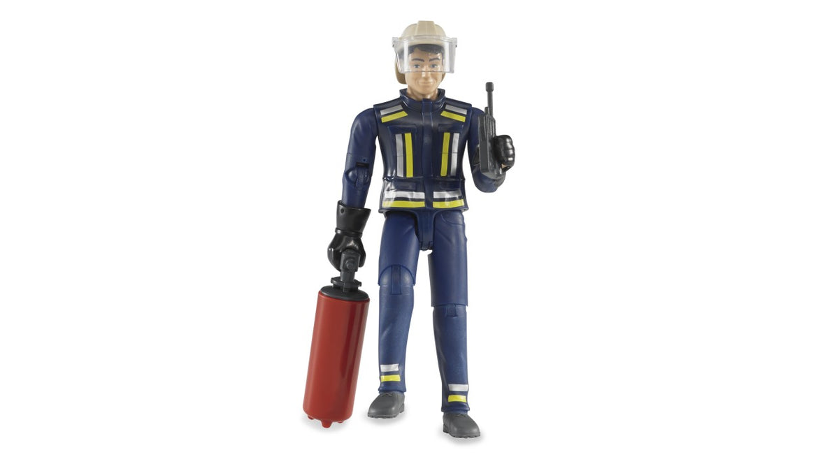 Bruder 60100 Fireman Figure w/accessories