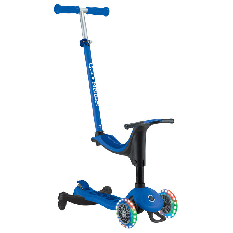 Globber Go Up Sporty Lights 360 NAVY / DARK BLUE