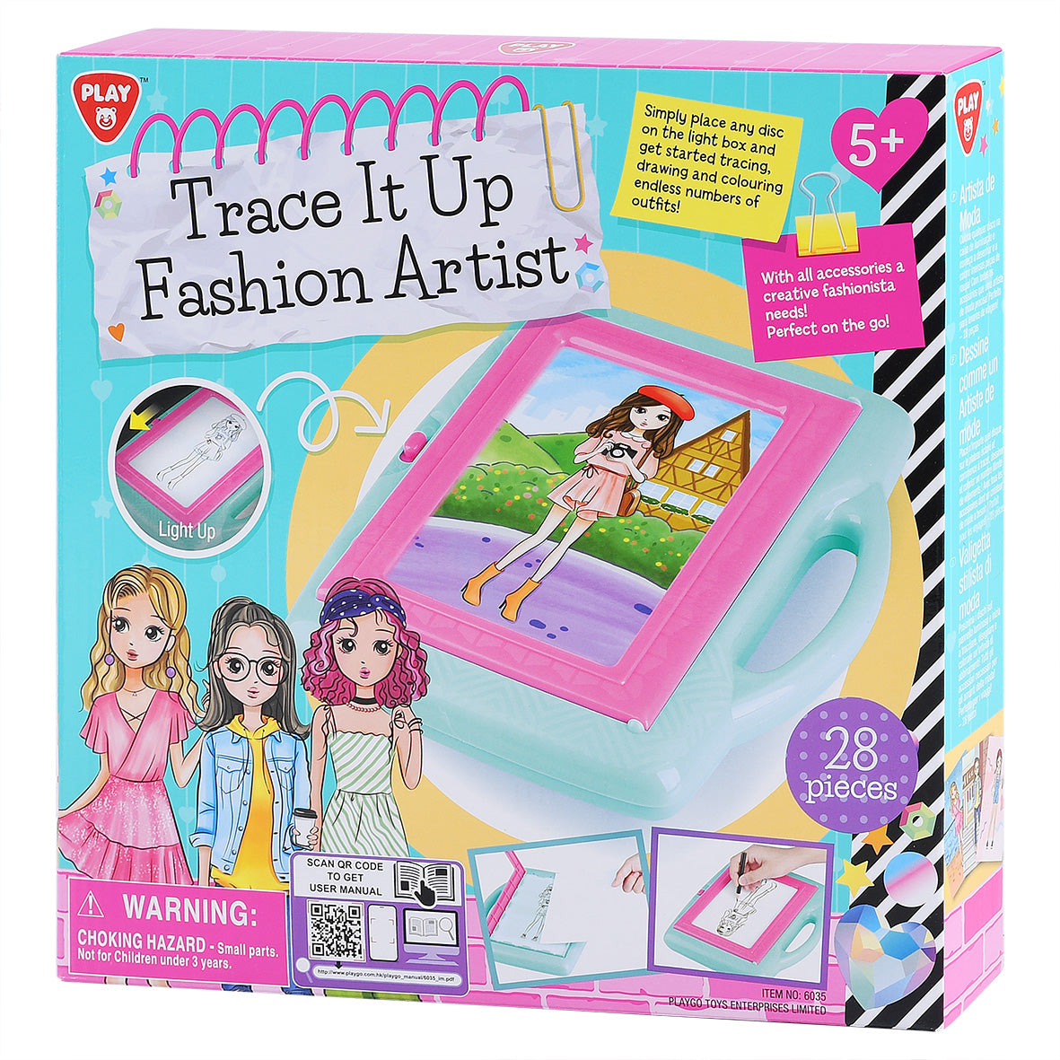 PLAYGO TOYS ENT. LTD. Trace it Up Fashion Artist