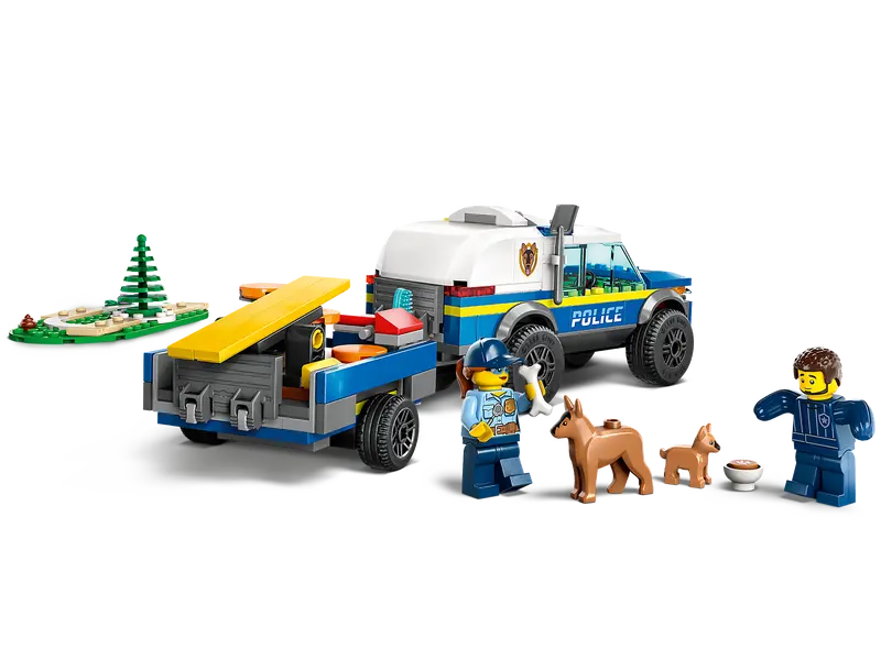 Lego 60369 City Mobile Police Dog Training