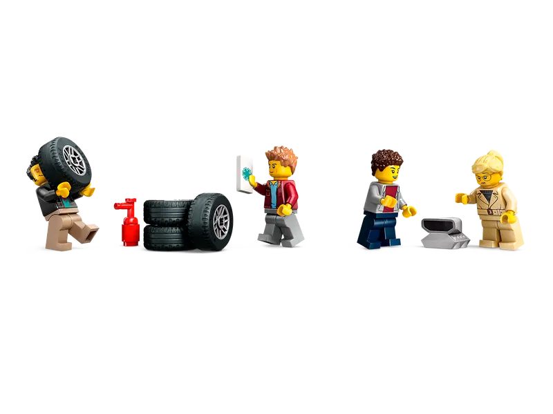 Lego 60408 City Car Transporter Truck with Sports Cars