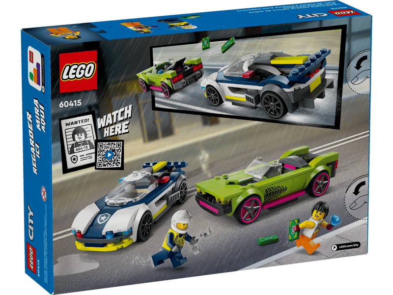 Lego 60415 City Police Car and Muscle Car Chase