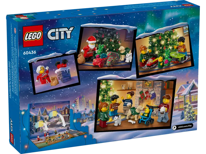 Lego 60436 City Advent Calendar 2024