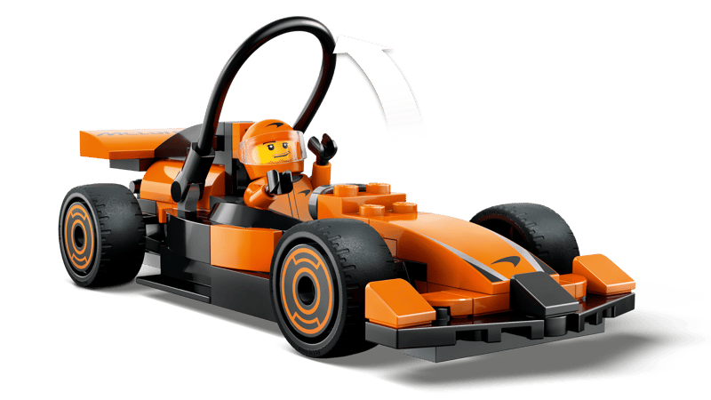 Lego 60442 City Formula 1 Driver with McLaren Race Car