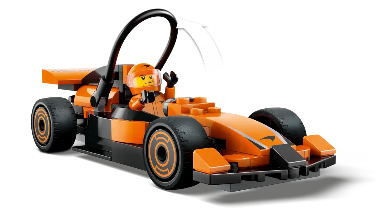 Lego 60442 City Formula 1 Driver with McLaren Race Car