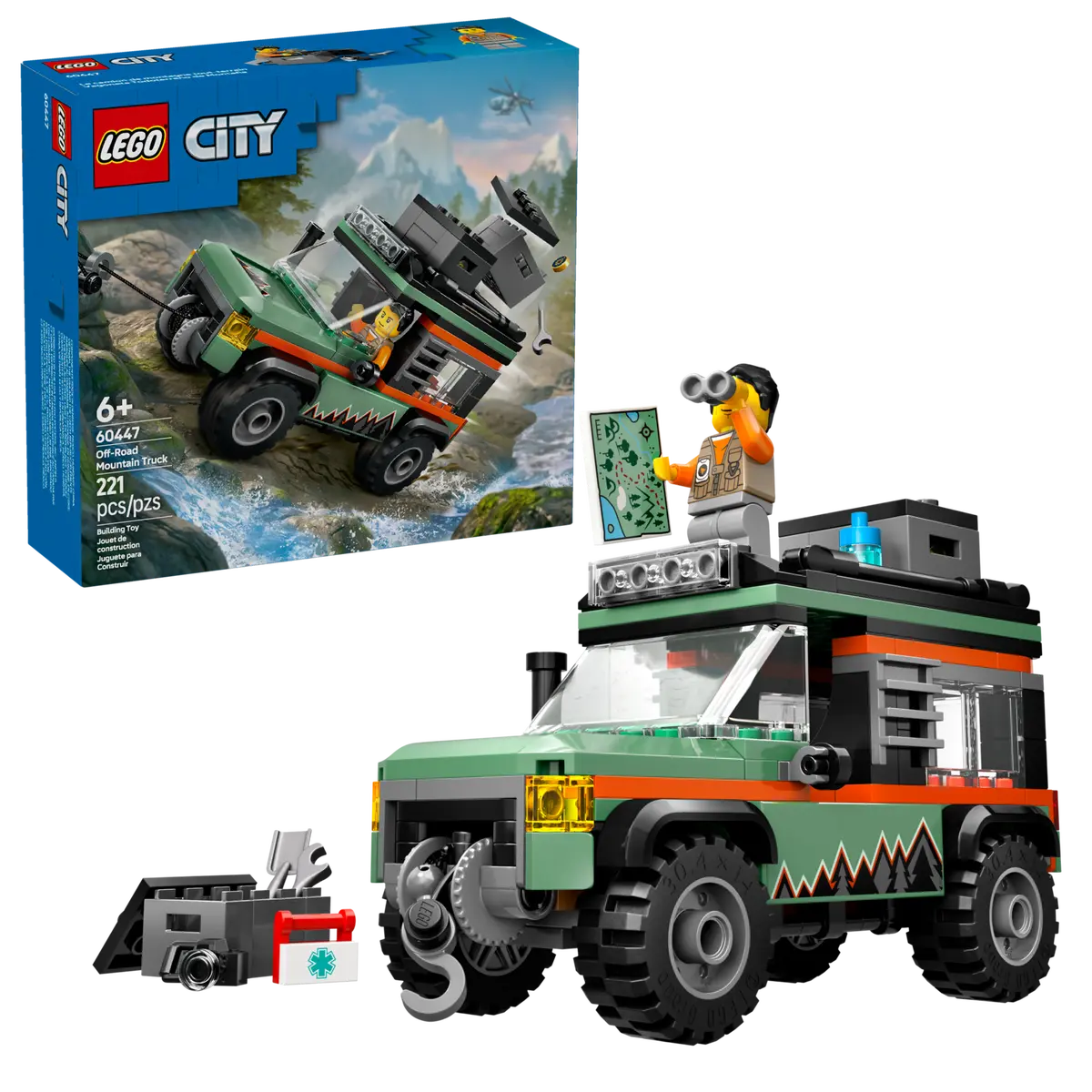 Lego 60447 CITY Off-Road Mountain Truck