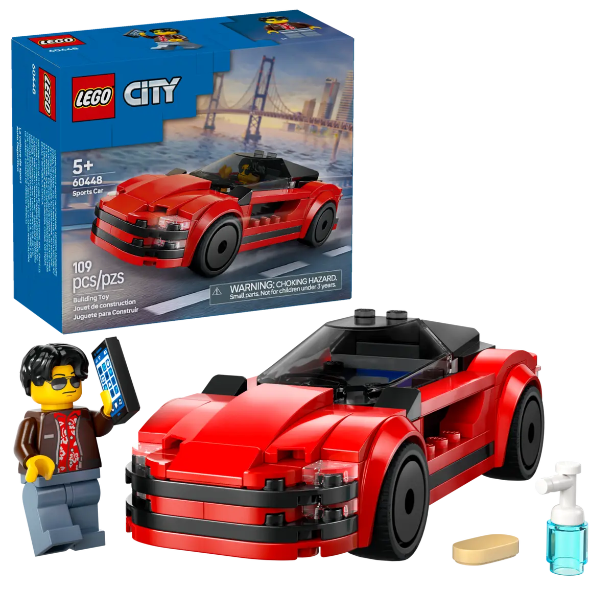 Lego 60448 City Red Sports Car