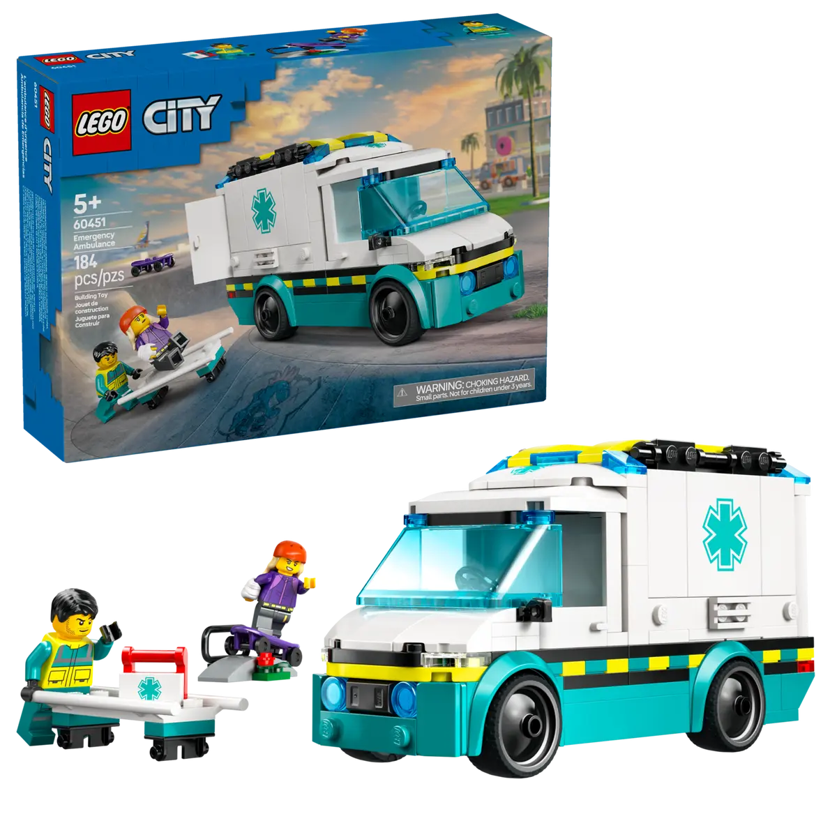 Lego 60451 City Emergency Ambulance