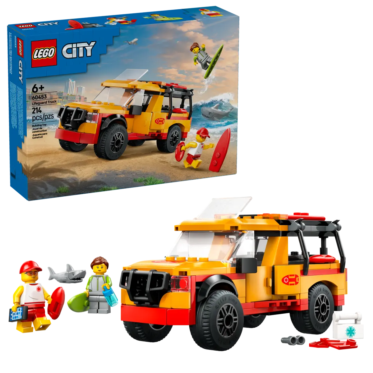 Lego 60453 City Lifeguard Beach Rescue Truck