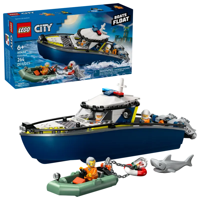 Lego 60456 City Police Boat Chase