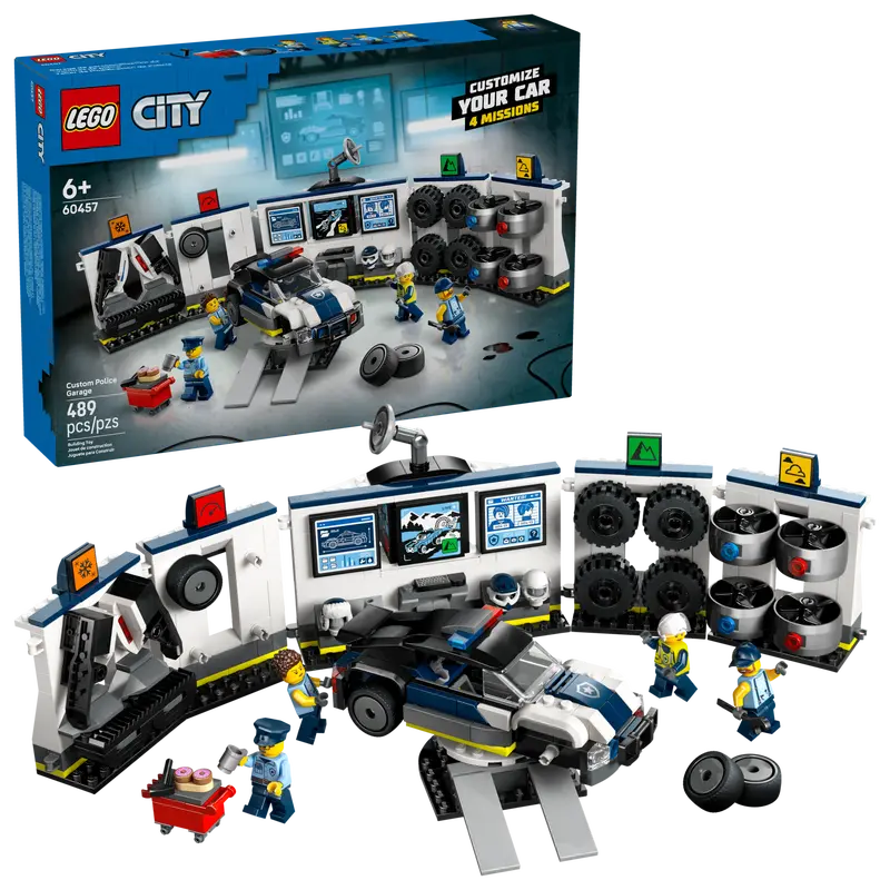 Lego 60457 City Custom Police Car Garage