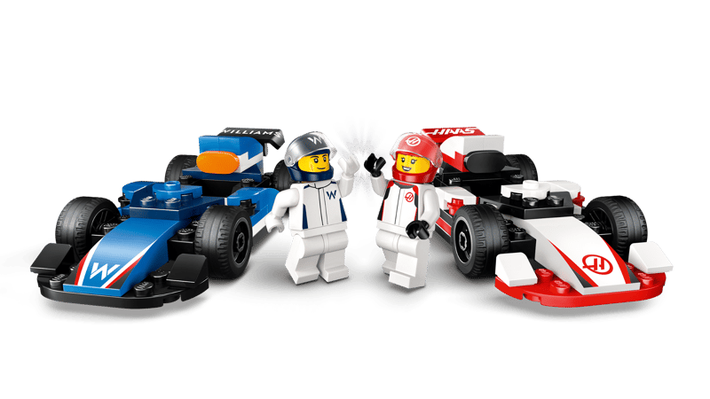 Lego 60464 City Formula 1 Williams Racing &amp; Haas F1 Race Cars