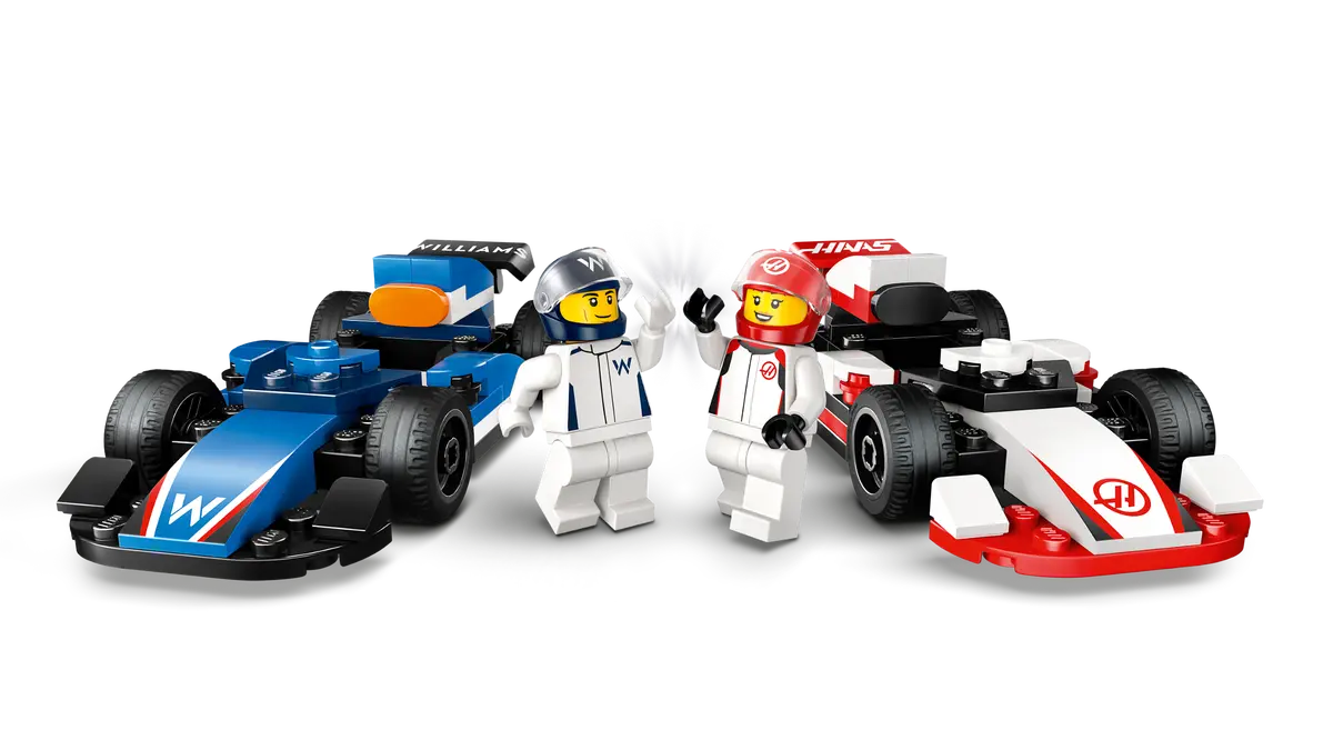 Lego 60464 City Formula 1 Williams Racing &amp; Haas F1 Race Cars
