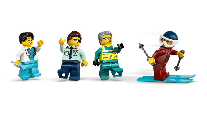 Lego 60465 City Emergency Air Ambulance Airplane