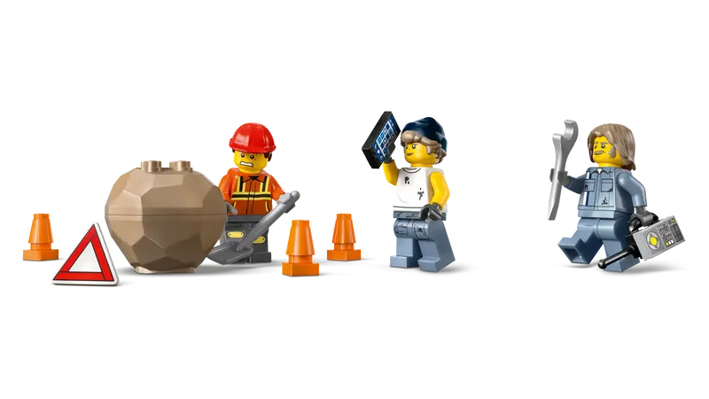 Lego 60467 City Heavy Duty Recovery Tow Truck with Crane