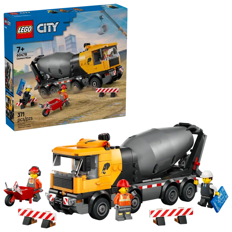 Lego 60478 City Cement Mixer