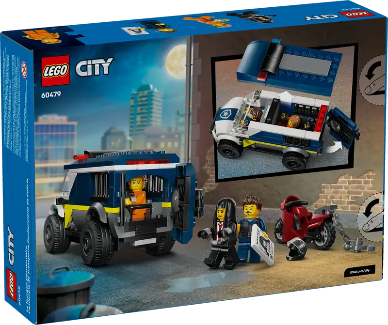 Lego 60479 City Police Prisoner Transport Van