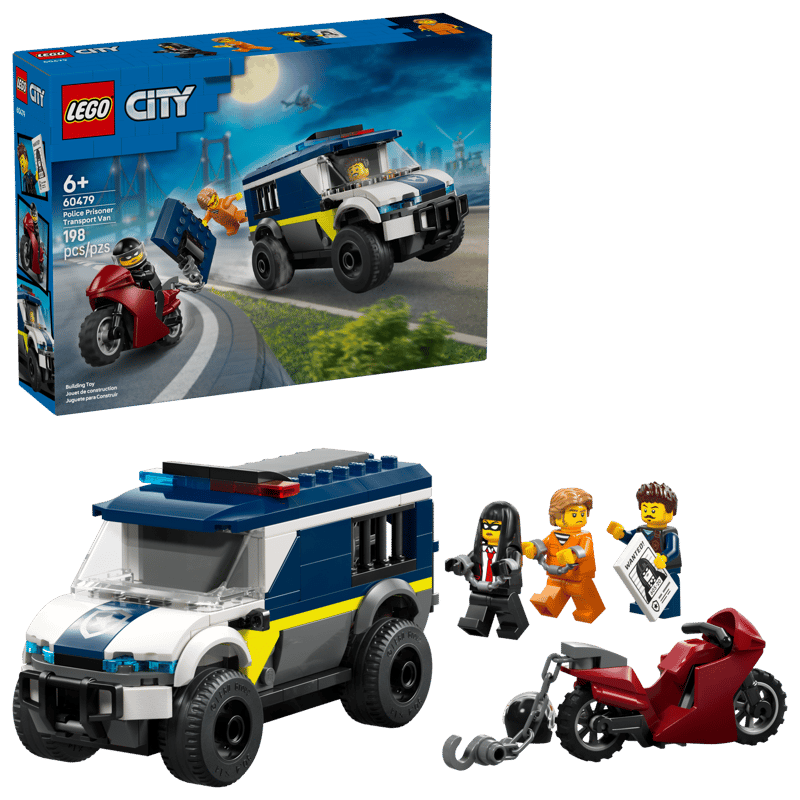Lego 60479 City Police Prisoner Transport Van